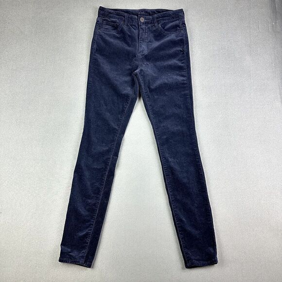 Kut From The Kloth KFTK Fab Ab Corduroy Jeans Womens 4 Toothpick Skinny Pants* - Picture 1 of 16